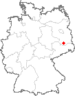 Karte Heideland, Niederlausitz